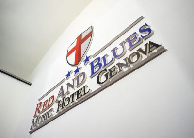 Red And Blues - Music Hotel Genova - Reception