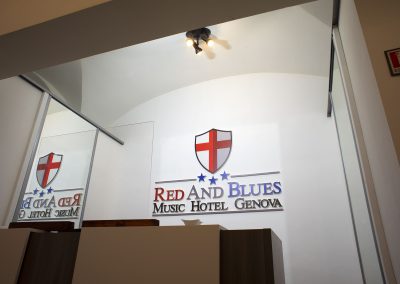 Red And Blues - Music Hotel Genova - Reception